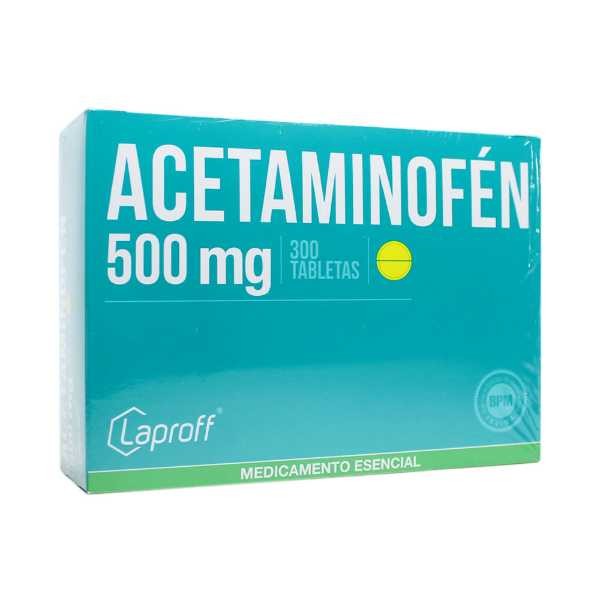 ACETAMINOFEN 500 MG X 300 TAB SOB X10 MULTIPACK
