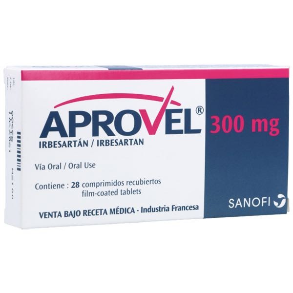 APROVEL 300 MG X 28 TAB (REGULADO)