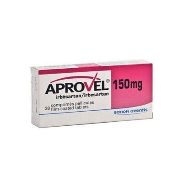 APROVEL 150 MG X 28 TAB REGULADO.  .