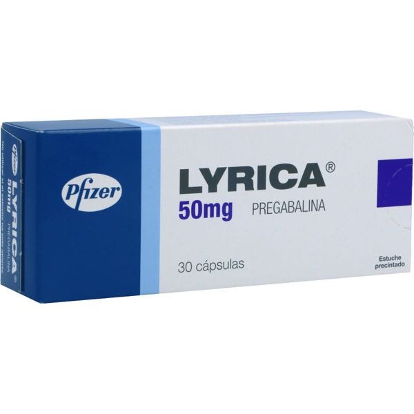 LYRICA 50 MG X 30 CAP (REGULADO)