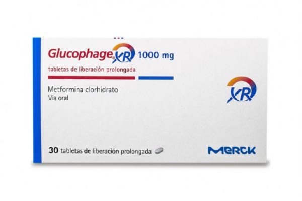 GLUCOPHAGE XR 1000 MG X 30 TAB