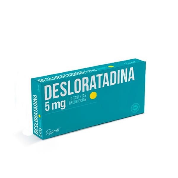 DESLORATADINA 5 MG X 10 TAB