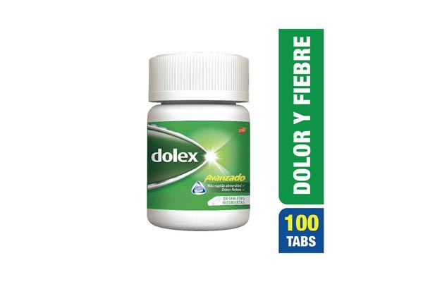 DOLEX AVANZADO  X 100 TAB RECUBIRTA