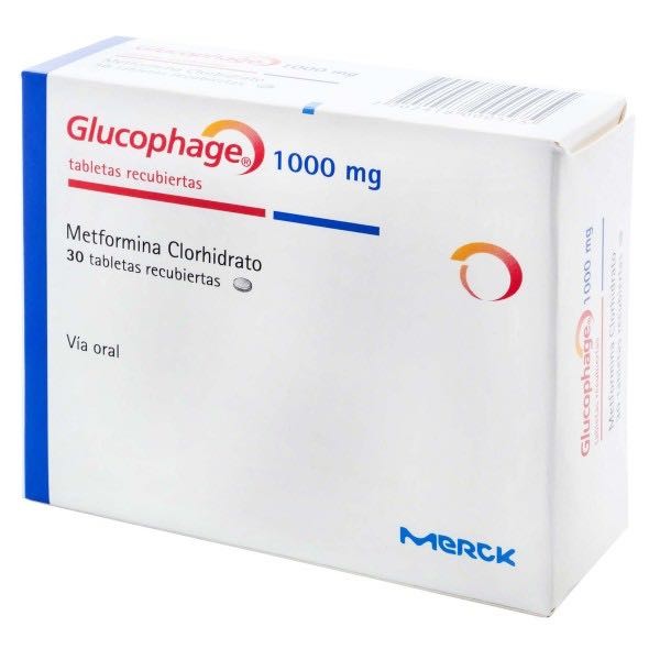 GLUCOPHAGE 1000 MG X 30 TAB