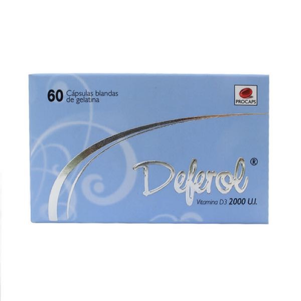 DEFEROL 2.000 UI X 60 CAP SOB X 30 CAP