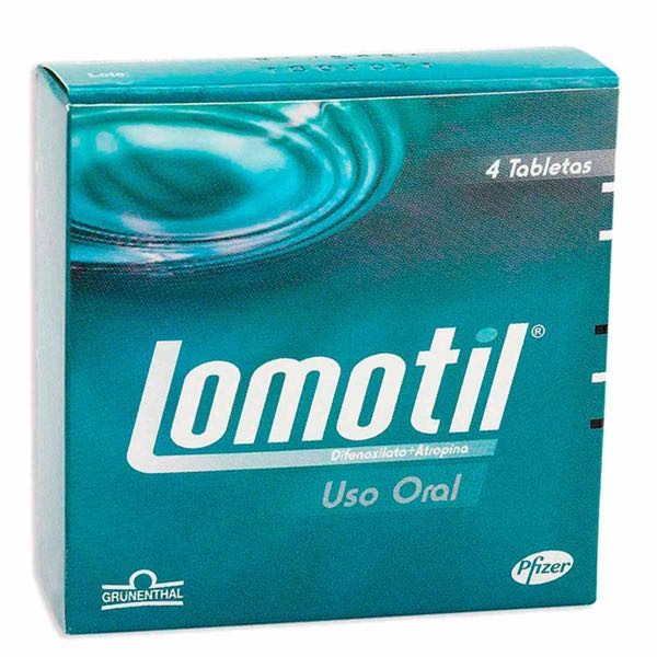 LOMOTIL CAJA X 48 SOB X 4 UND