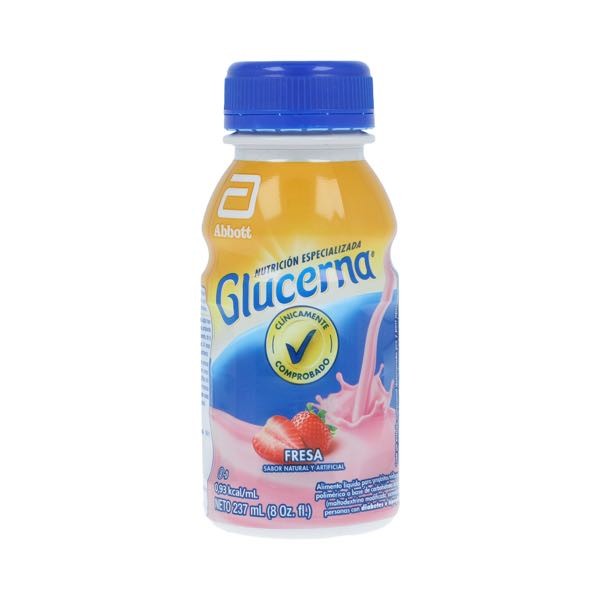 GLUCERNA LIQ FRESA X 237 ML