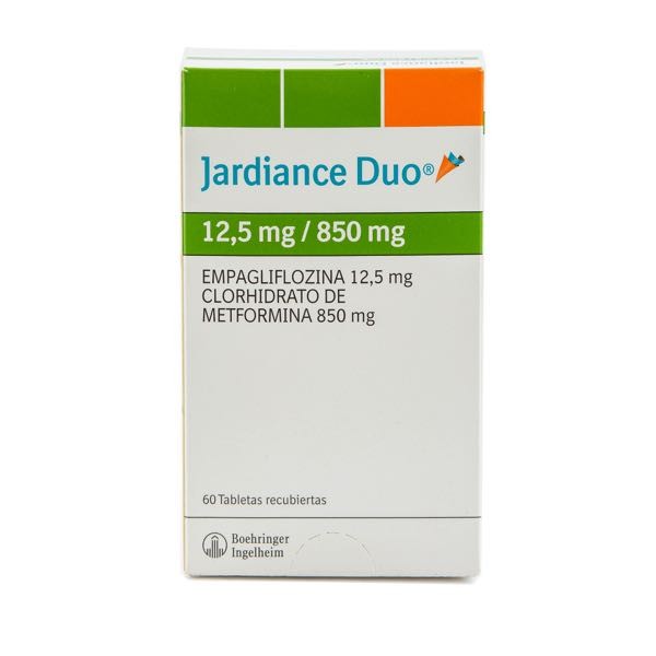 JARDIANCE DUO 12.5 MG / 850 MG X 60 TAB