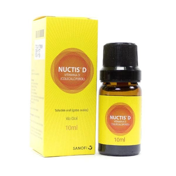 NUCTIS D GOTAS 10 ML