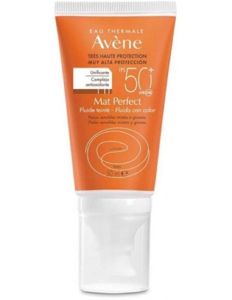 AVENE SOLAR MAT PERFECT FLUI C COLOR 50+X 50 ML