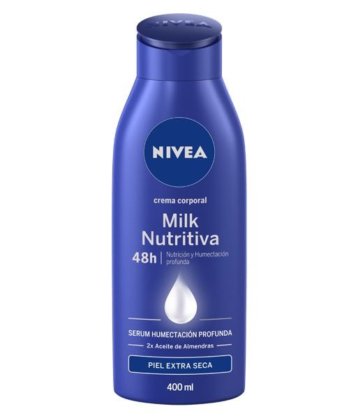 NIVEA CREMA MILK NUTRITIVA PIEL EXTRA SECA X 400 M