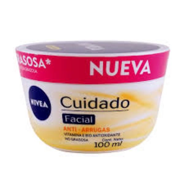 NIVEA CREMA FACIAL CUIDADO  ANTIARRUGAS X 100 ML