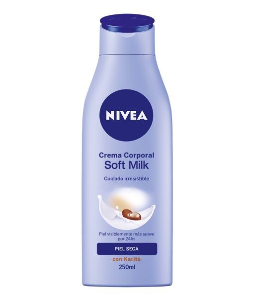 NIVEA SOFT MILK X 250 ML CREM/CORPO PIEL SECA