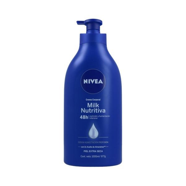 NIVEA CRE  BOD MILK NUTRI PIEL EXTR S X 100O ML AZ