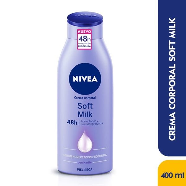 NIVEA CREMA CORP/SOFT MILK PIEL SECA X 400 ML