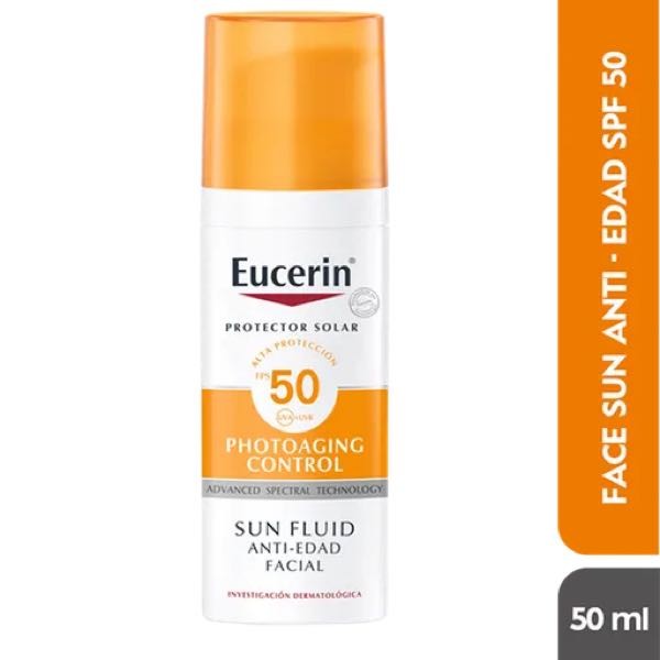 EUCERIN PHOTOAGING CONTROL SPF 50 SUN FLUID ANTIED