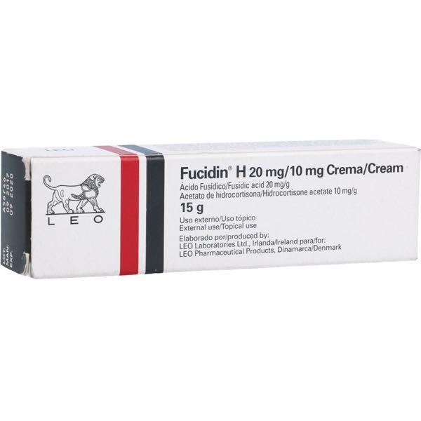 FUCIDIN H CREMA 2% 20 MG/10 MG X 15 GR