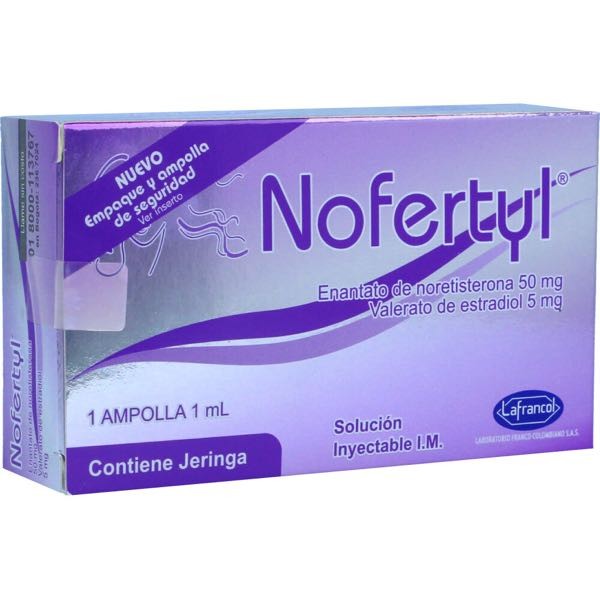 NOFERTYL INY 1 ML X 1 AMP