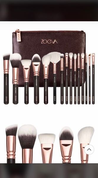 brocha cosmetiquera zaova
