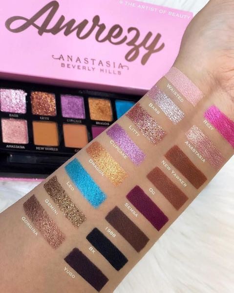 Paleta de sombra amrezy (Promo 10% off)