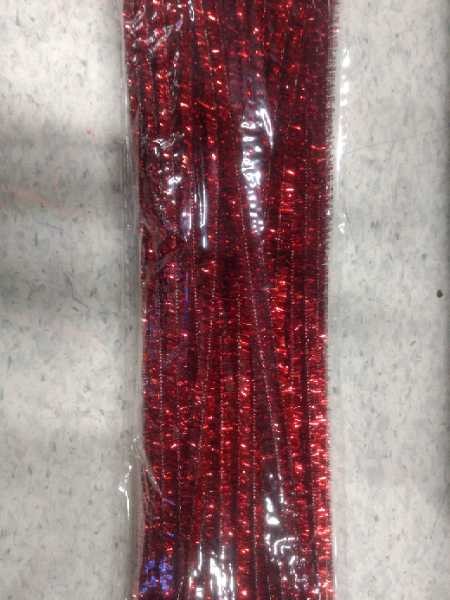 CHELIN METALIZADO*100UNDS Color:ROJO