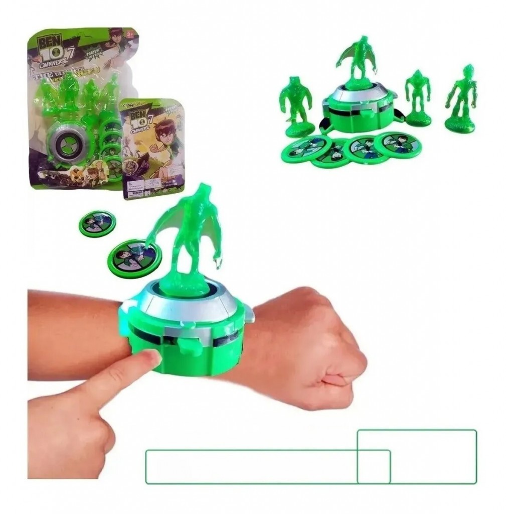 Ben 10 Reloj Omnitrix Juguete Juegos Didáctico Jugueteria