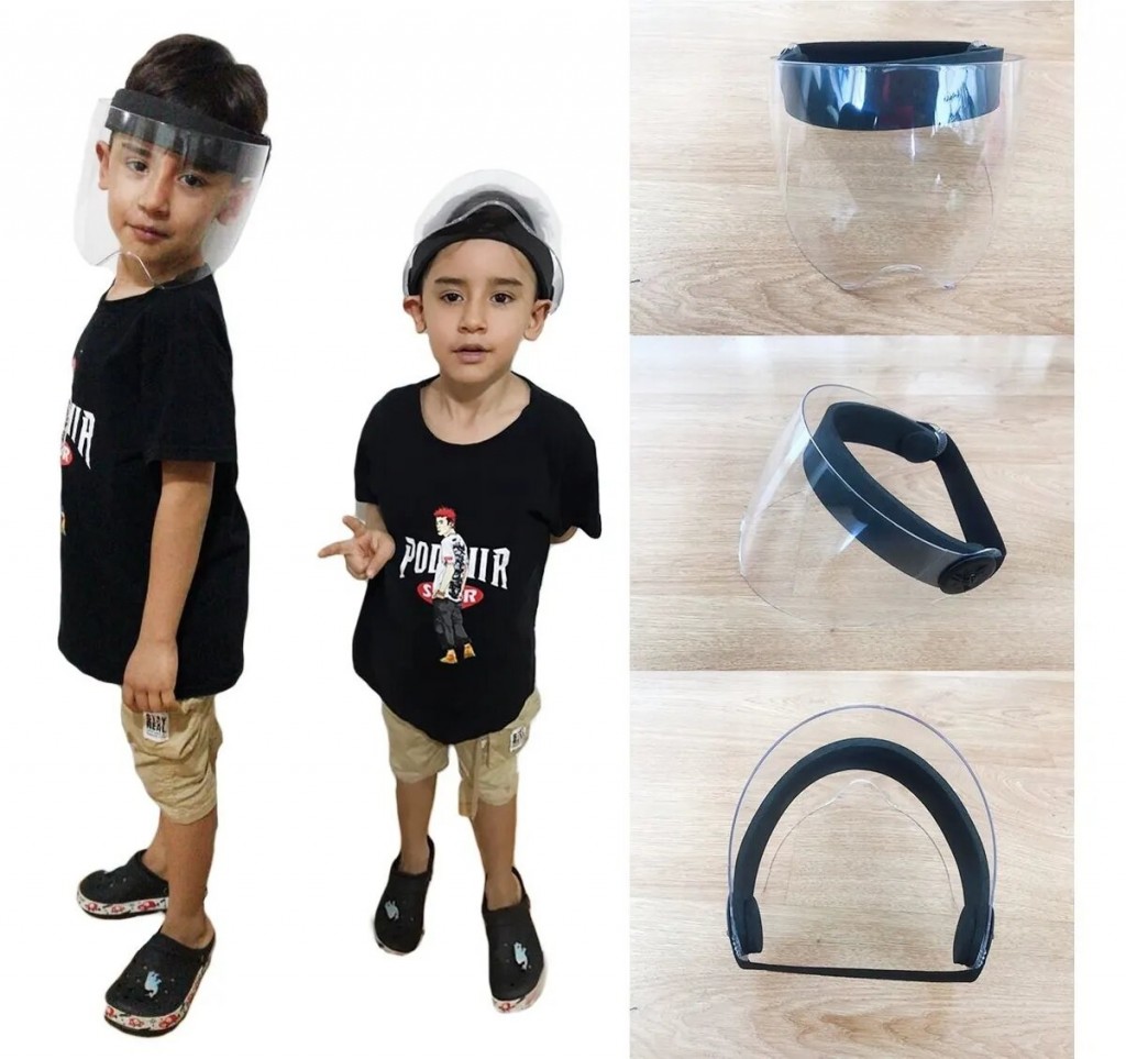 Careta Tapabocas Mascara Facial Bioseguridad Salud Finas