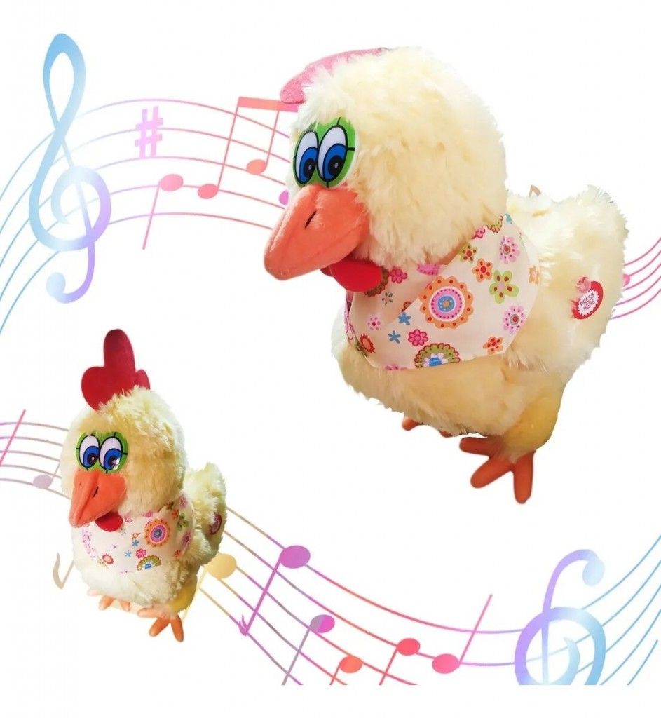 Gallina Peluche pone huevos