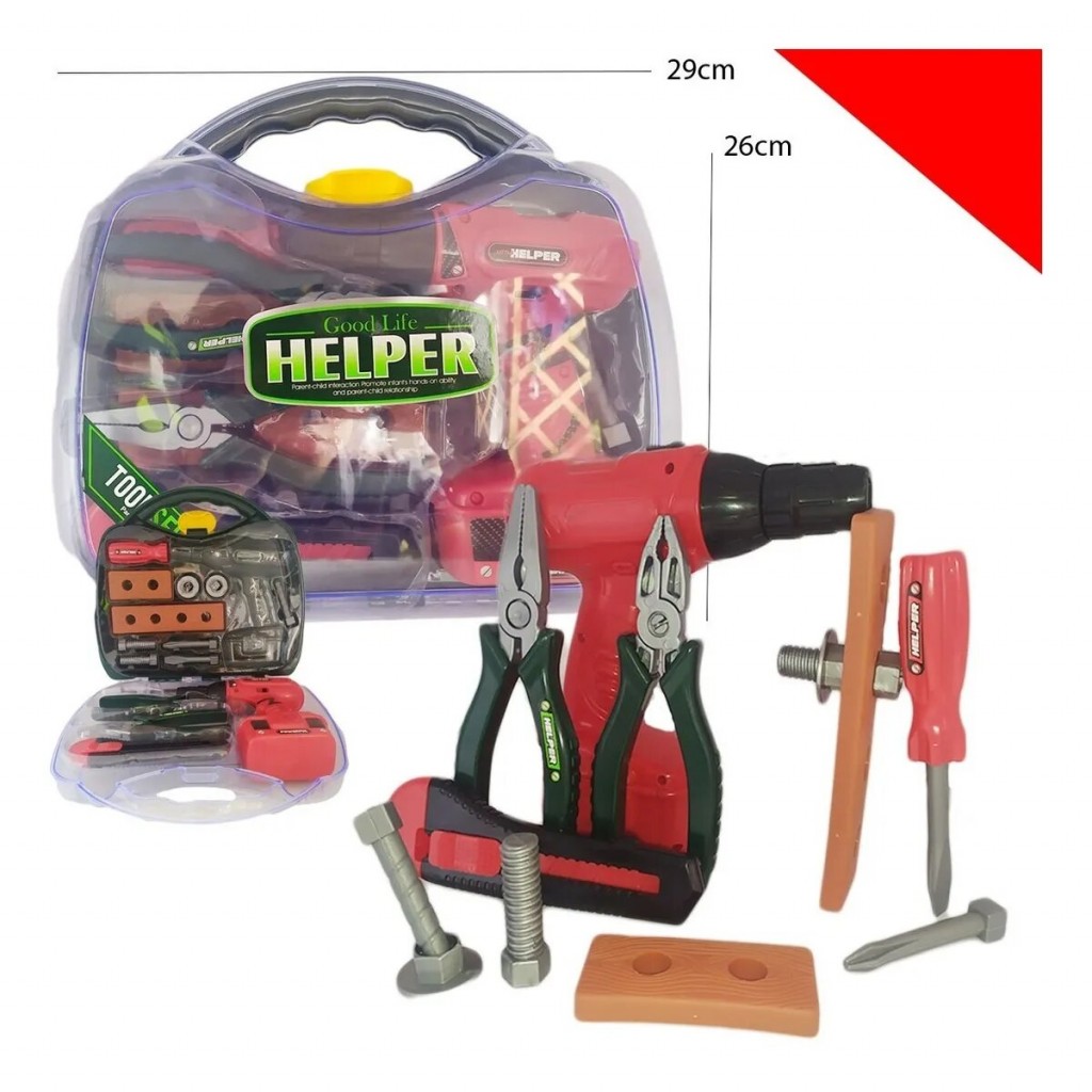 Set Herramientas Construcción Juguete Didáctico