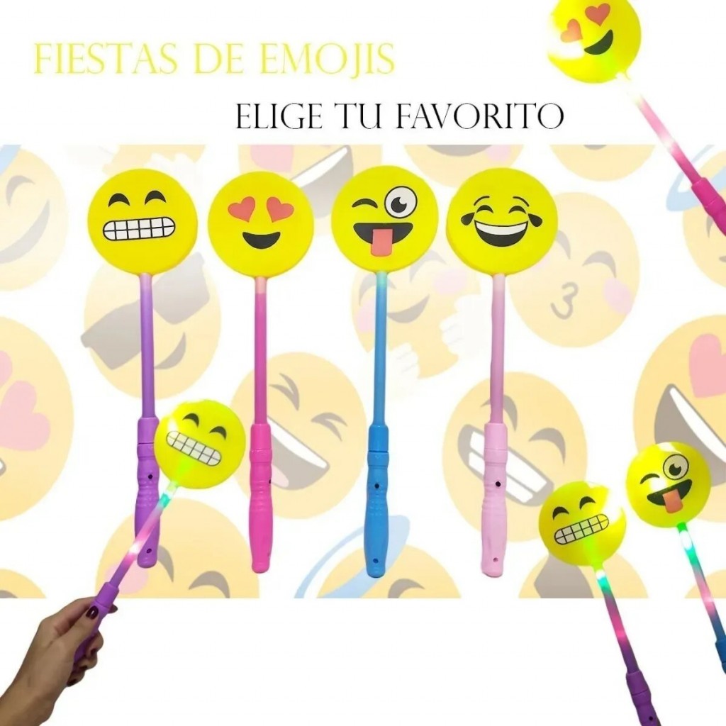 Emoji Varita Magica Luminosa Morada DJ1047-3