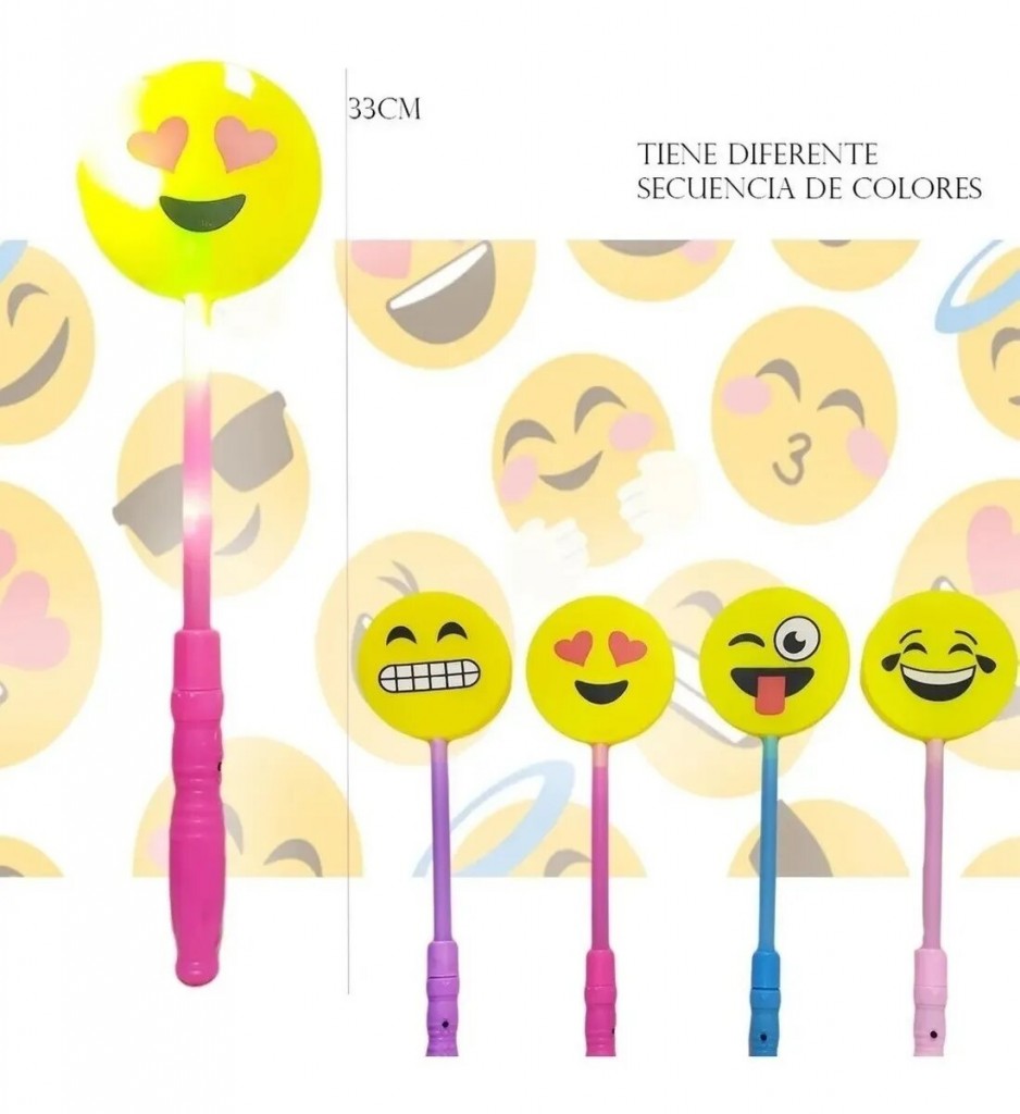 Emoji Varita Magica Luminosa Morada DJ1047-3