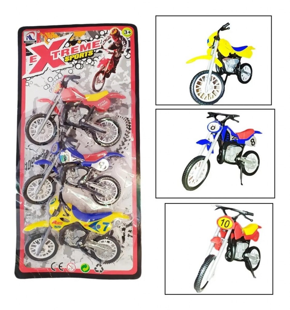 Set Motos Xtreme Sports Juguete Deportes Extremos