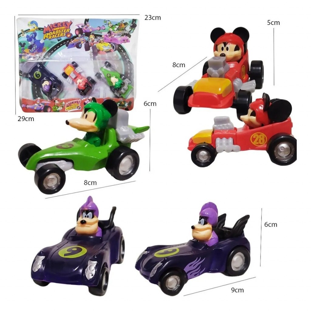 Mickey Mouse Carro Carreras