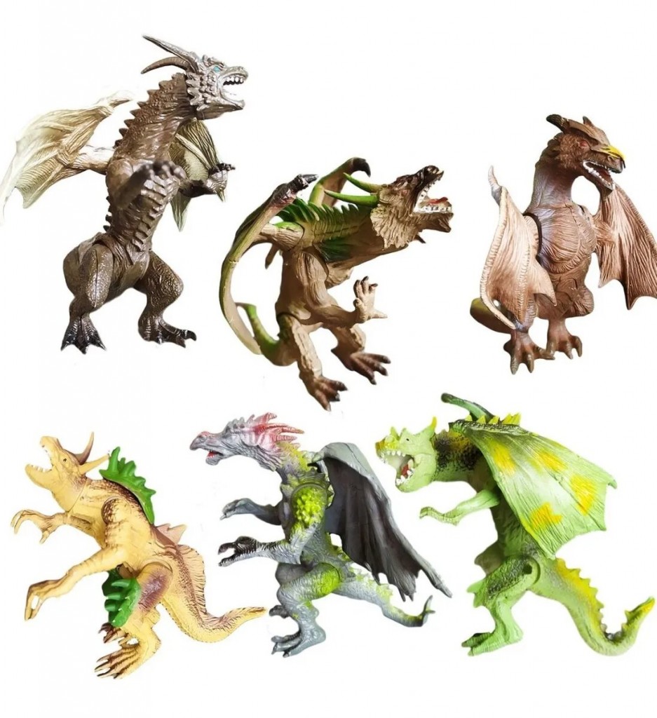 Dragon Dinosaurio Gárgolas Juguete Didáctico Juguetería c/u