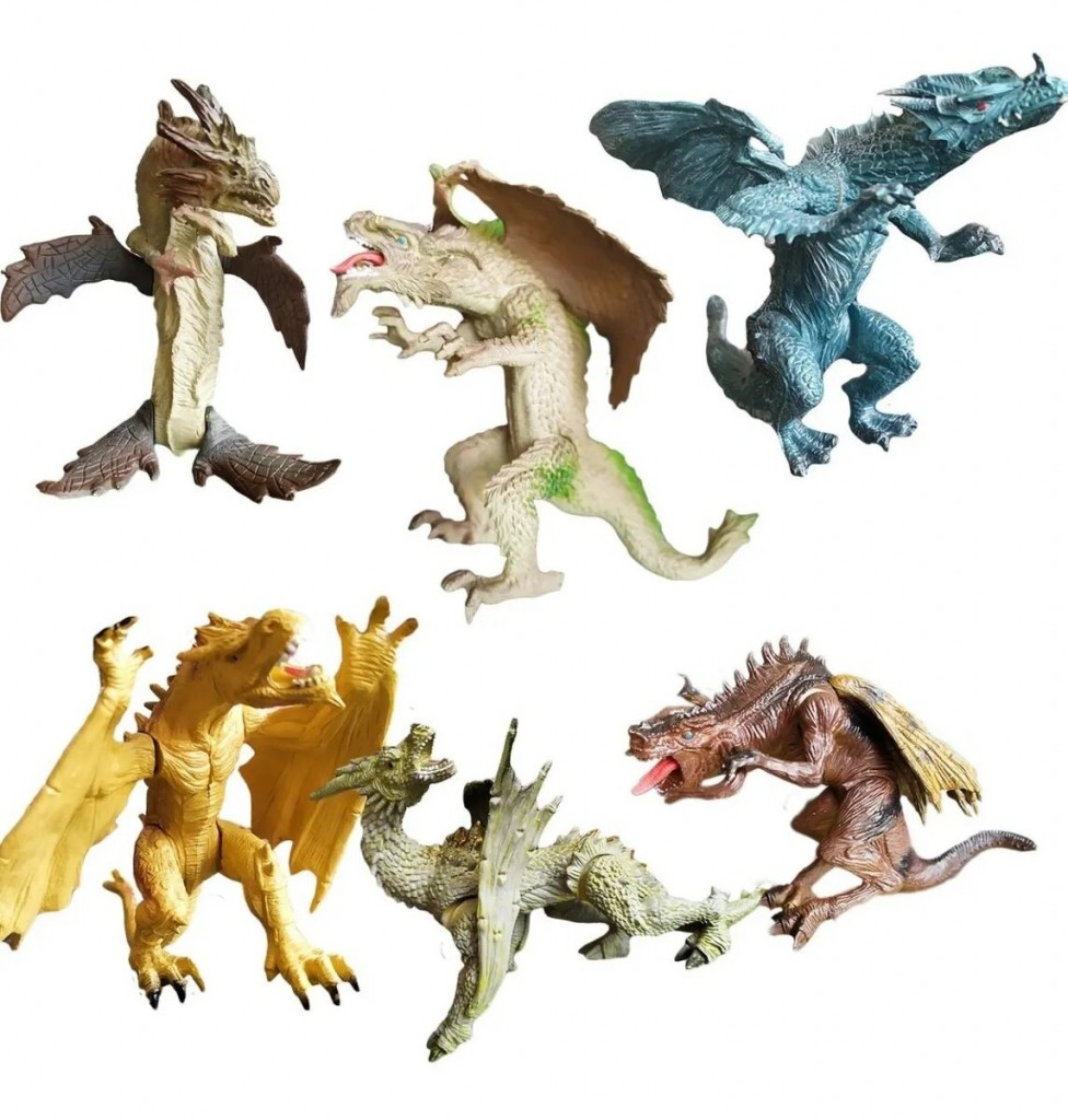 Dragon Dinosaurio Gárgolas Juguete Didáctico Juguetería C/u