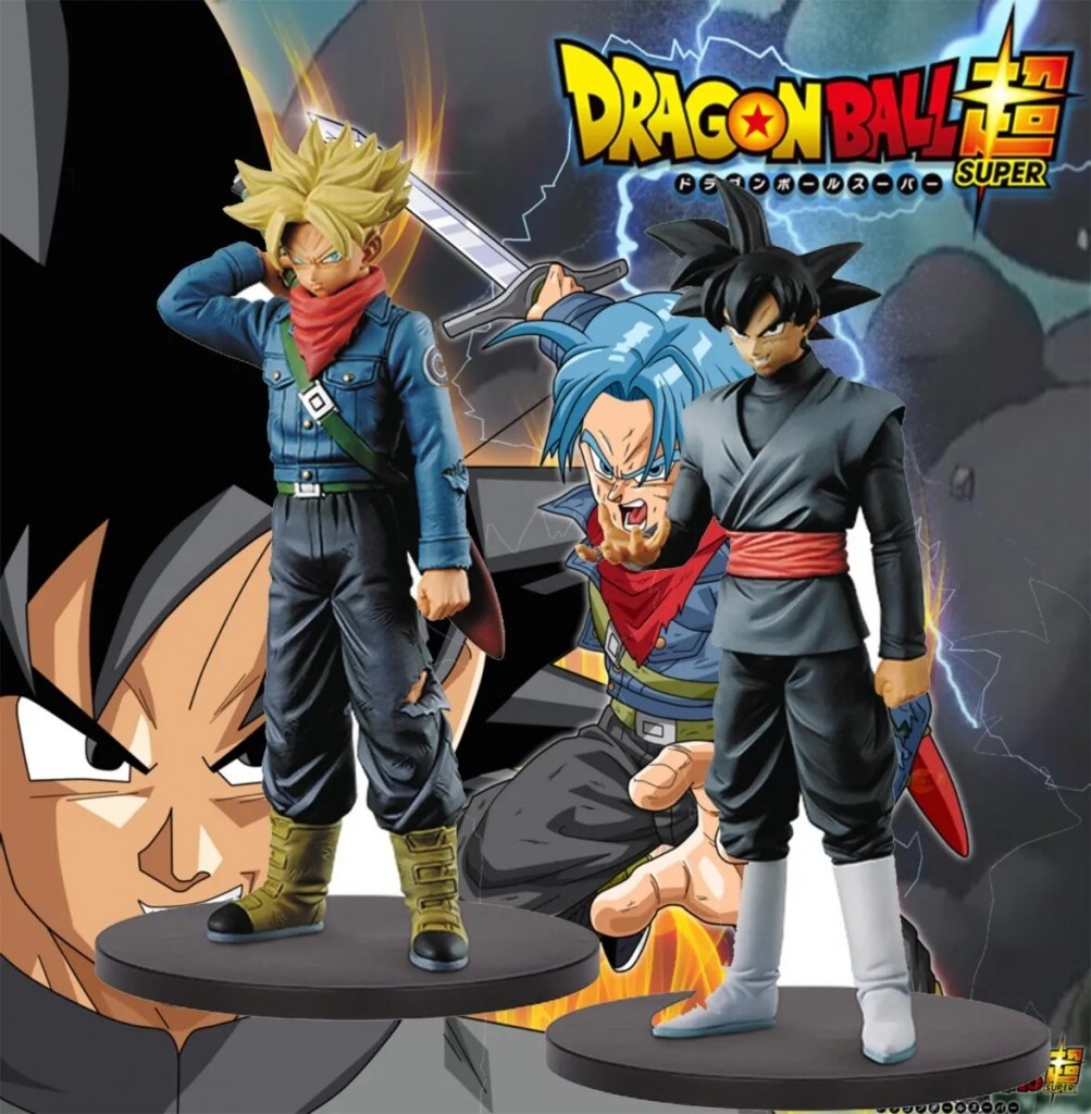Dragon Ball Colección Goku Black Trunks X2 figuras