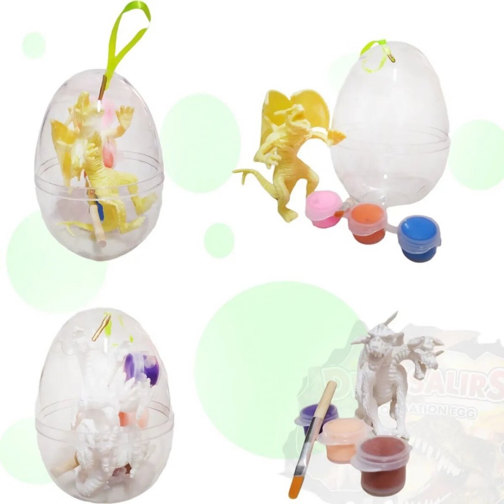 Juguete de Dragon para Pintar X4