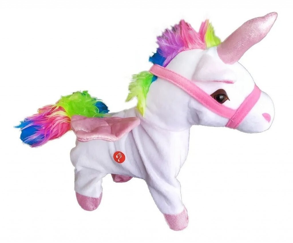 Unicornio Little Pony Juguete Luces Peluche Sonido Camina