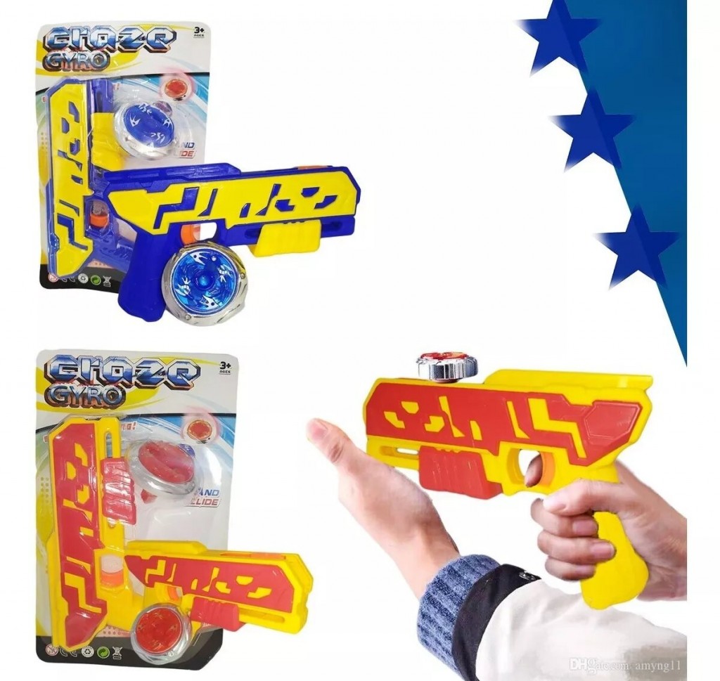Beyblade Tornado Azul Rojo X2 Juguetes Didáctico Juguetería