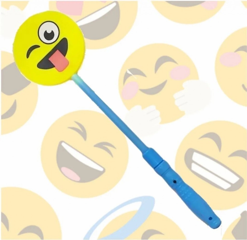 Emoji Varita Magica Luminosa Morada DJ1047-3