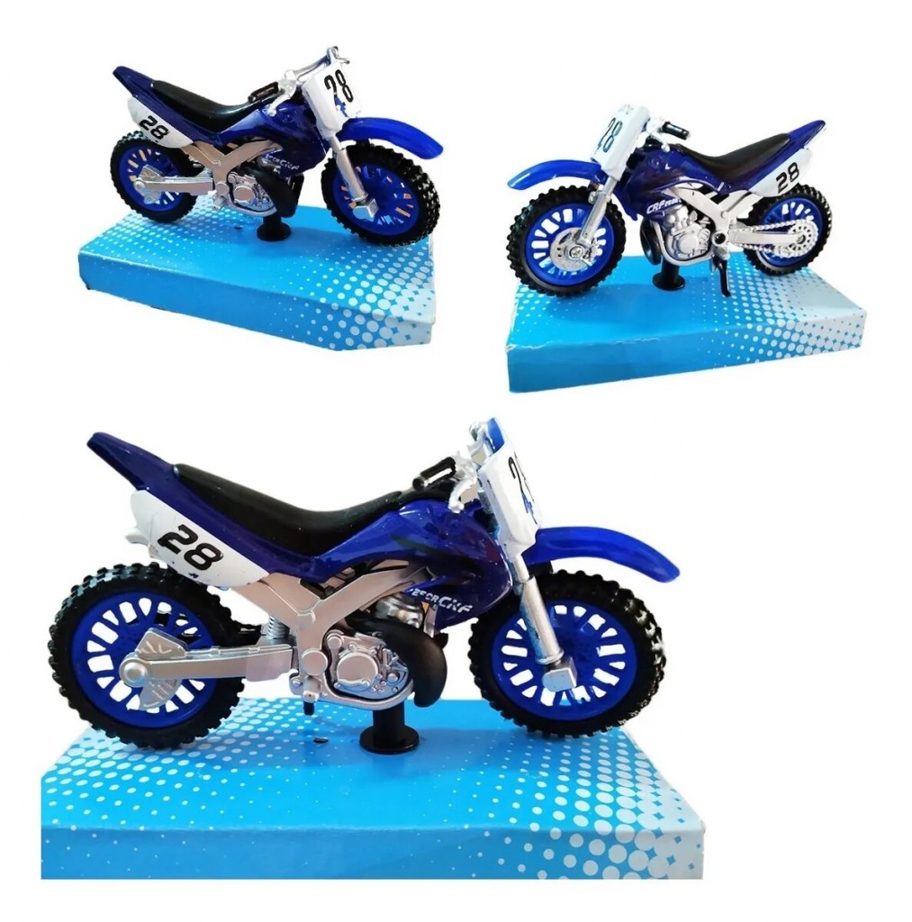 Motos Colección Moto Miniatura Azul