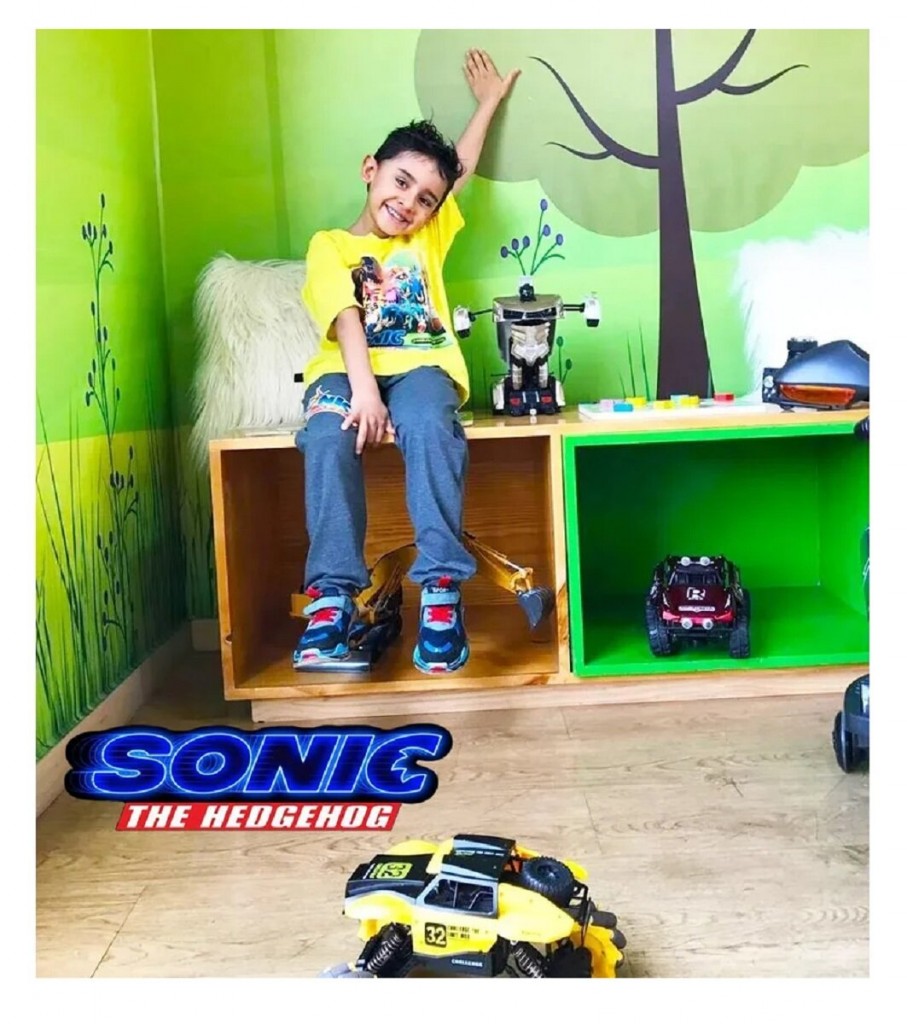 Sonic Camiseta Sudadera Conjunto Pijama Manga Corta Multiusos Juguetes
