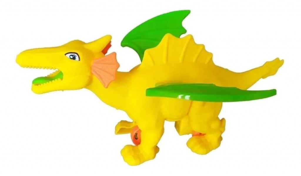 Dinosaurio Dragón Juguete Didáctico Juguetería Cuerda Armar