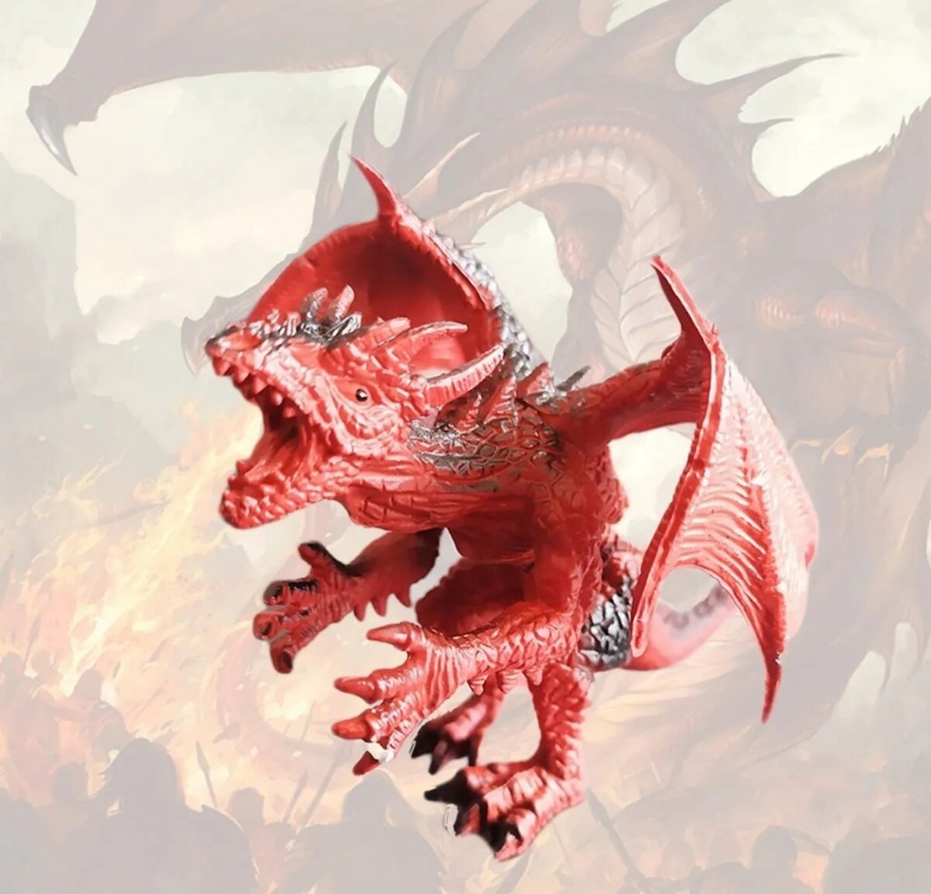 Dragon Dinosaurio Gárgolas Juguete Didáctico Juguetería C/u