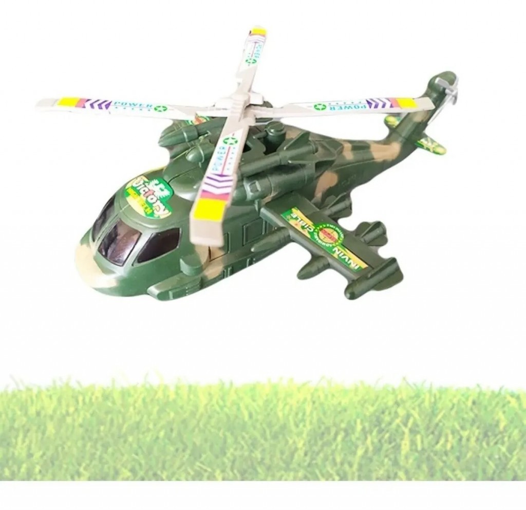 Helicóptero Vehículo Cuerda Juguete Didáctico Juguetería