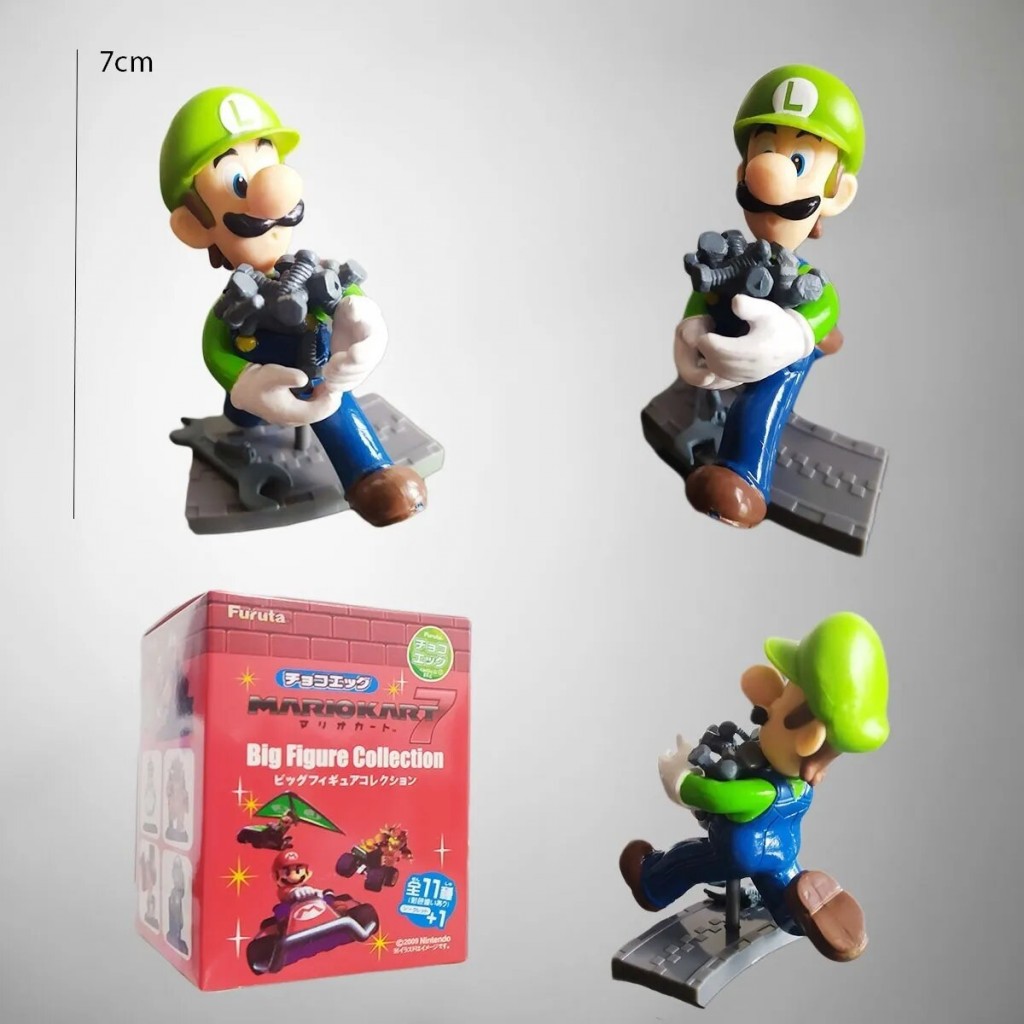 Mario Bros Figura Luigi Colección Juguetes Didácticos
