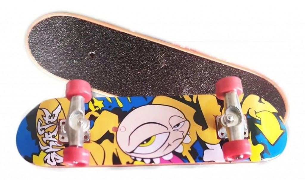 Skate Tabla Mini Patineta Juguete Coleccionista Juguetería diseño 6