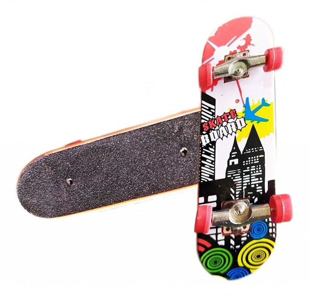Skate Tabla Mini Patineta Juguete Coleccionista Juguetería diseño 4