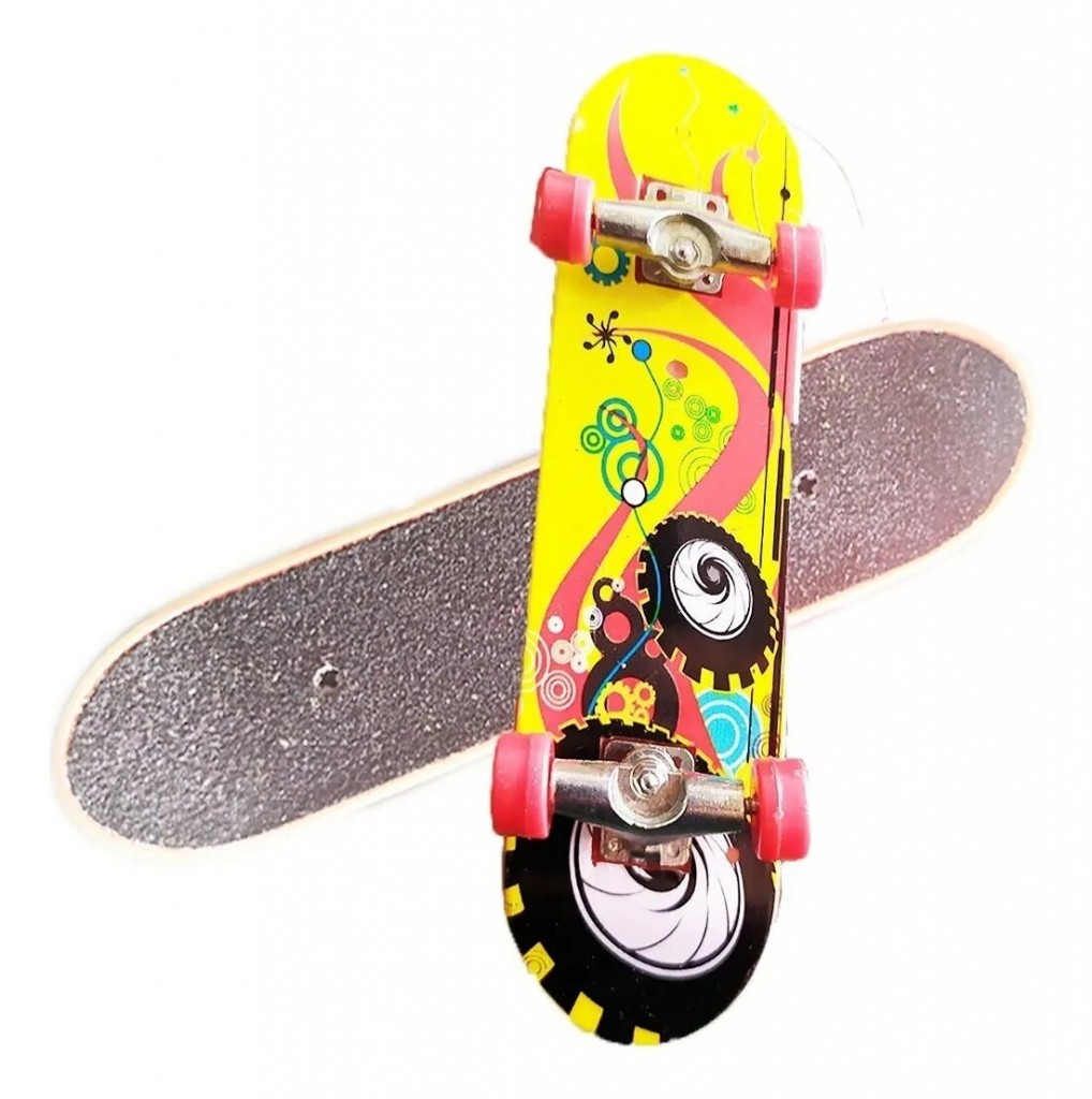 Skate Tabla Mini Patineta Juguete Coleccionista Juguetería diseño 9