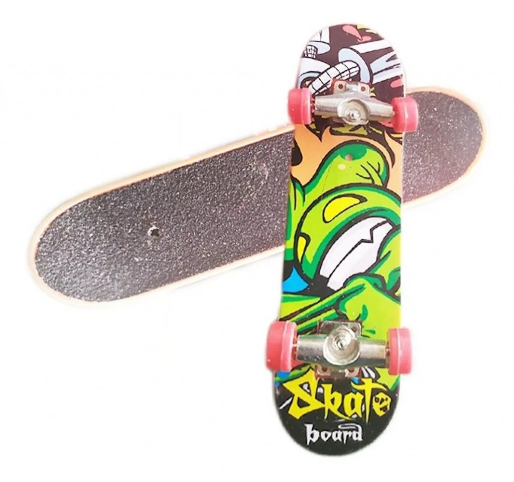 Skate Tabla Mini Patineta Juguete Coleccionista Juguetería diseño 3